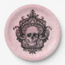 Search for gothic skull plates Vintage