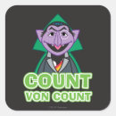 Search for count von count stickers Seasame street