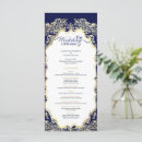 Search for royal blue and gold wedding programs Calligraphy