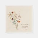 Search for boho bridal shower napkins Trendy