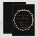Search for hexagon invitations Gold