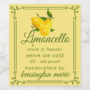 Search for limoncello labels Modern