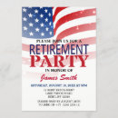 Search for army retirement invitations Flag