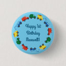 Search for birthday party buttons Colorful