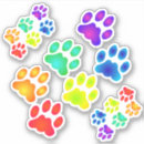 Search for rainbow paw stickers Animal