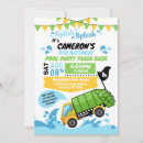 Search for garbage truck invitations Kids