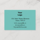 Search for candles business cards Logo