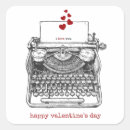 Search for i love you stickers Black and white