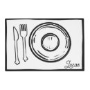 Search for black and white paper placemats Cool