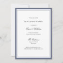 Search for traditional rehearsal dinner invitations Classic