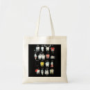 Search for dental design tote bags Teeth