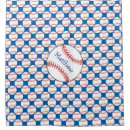 Search for baseball shower curtains Red