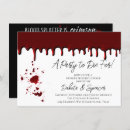Search for murder mystery invitations Gothic