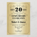 Search for 20th anniversary party invitations Typography
