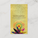 Search for massage therapy business cards Lotus flower