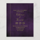 Search for regal wedding invitations Gold
