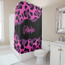 Search for pink leopard shower curtains Chic