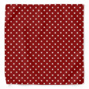 Search for red and white polka dot bandanas Dotted