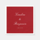 Search for classic wedding napkins Basic