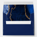 Search for navy blue wedding envelopes Geode gemstone