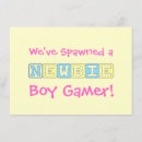 Search for gamer baby invitations Fun