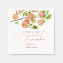 Search for peach napkins Sweet little peach