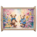 Search for bear serving trays Pink