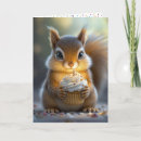 Search for funny squirrel birthday cards Wildlife