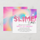 Search for slime invitations Glitter