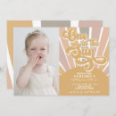 Search for rainbow 1st birthday invitations Girl first birthday