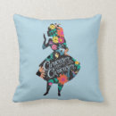 Search for alice in wonderland pillows Flowers