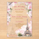 Search for paris quinceanera invitations Quinceañera