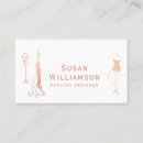 Search for lingerie business cards Rose gold