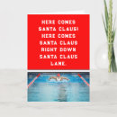 Search for swimming christmas cards Swimmer