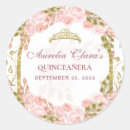 Search for princess birthday stickers Blush pink