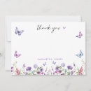 Search for butterfly thank you cards Bridal shower