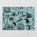 Search for steampunk invitations Vintage