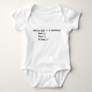 Search for programmer baby clothes Techie