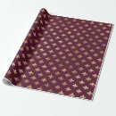 Search for fleur de lis wrapping paper Paris