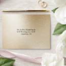 Search for metallic wedding envelopes Gold