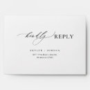 Search for rsvp envelopes Minimalist
