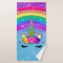 Search for rainbow bath towels Magical