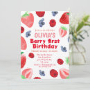 Search for farmers market birthday invitations Red