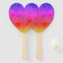 Search for rainbow hand fans Multicolor