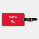 Search for red luggage tags Script