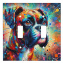Search for dog light switch covers Colorful
