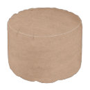Search for rustic poufs Brown