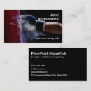 Search for boxing gym business cards Boxer