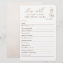 Search for bridal trivia games Pearls and prosecco