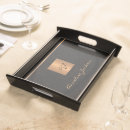 Search for black serving trays Elegant